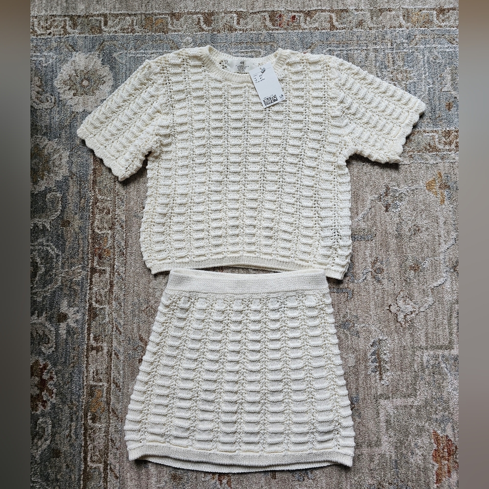 New H&M kids knit 2.piece set
